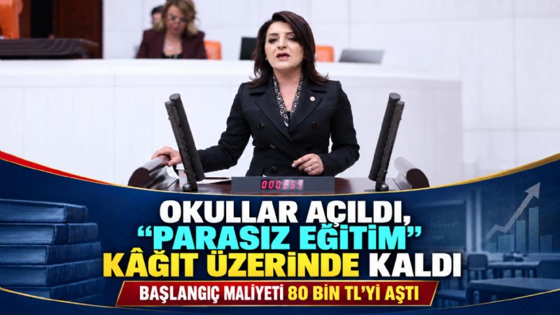 OKULLAR AÇILDI, “PARASIZ EĞİTİM” KÂĞIT ÜZERİNDE KALDI